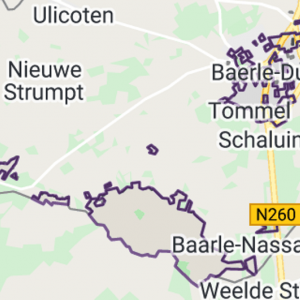 Localisation de Baerle - Duc, enclave belge aux Pays-Bas