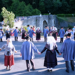 Le Réveil Ardennais en prestation à Solignac Le Réveil Ardennais en prestation à Solignac