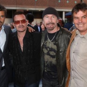 Colin Farrell, Bono, The Edge et Neil Jordan