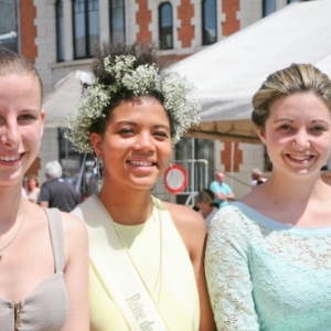 Fete des genets a Gedinne : course de voitures a pedales