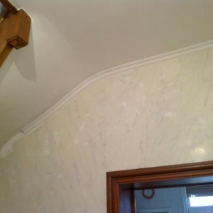 Apres pose moulures.