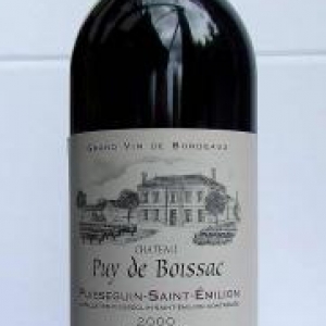 10- Chateau Puy de Boissac Puisseguin St Emilion 2000 10- Chateau Puy de Boissac Puisseguin St Emilion 2000