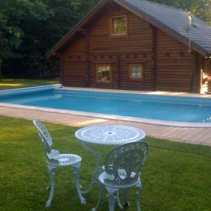 Chalet scandinave dans les ardennes 