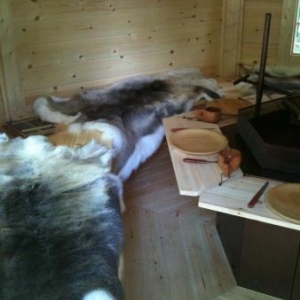 La cabane de Laponie - Kota Finlandais dans les Ardennes