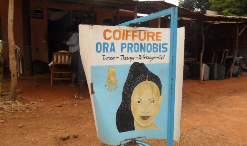 Dieu et la pub. Ora pro nobis.