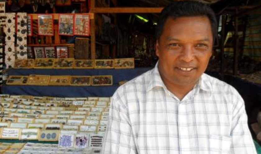 Le president du marche Pochard, Tananarive