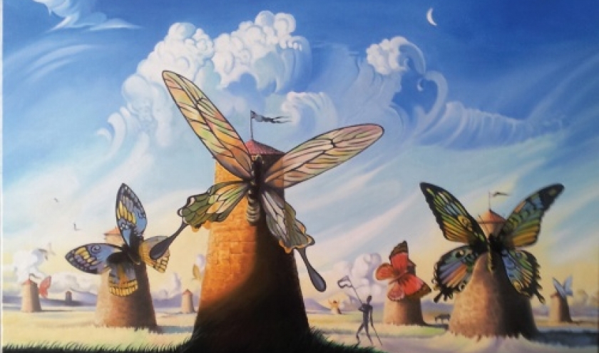 Les moulins de Vladimir Kush Les moulins de Vladimir Kush