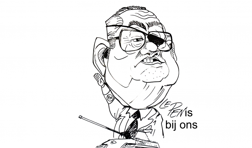 caricature Jean-Marie Le Pen par j-M Lesage caricature Jean-Marie Le Pen par j-M Lesage