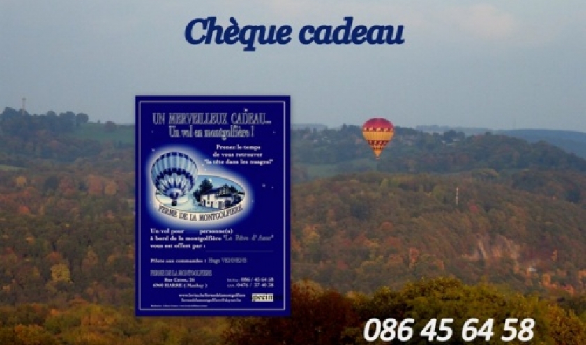 cheque cadeau vol en montgolfiere cheque cadeau vol en montgolfiere