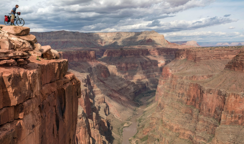 Vue imprenable sur le Grand Canyon © Julien Defourny