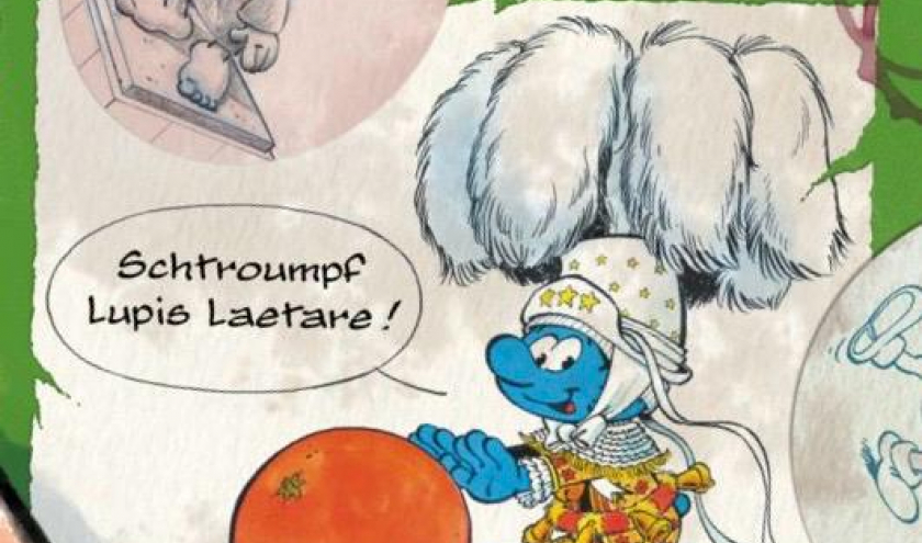 « Schtroumpf Lupis Laetare », créé par © Miguel Díaz Vizoso
