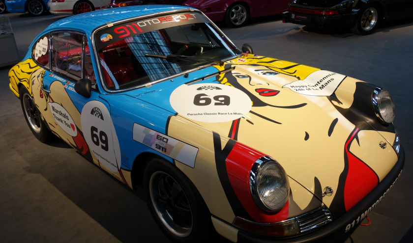 "Porsche 911 Art Car", customisée par Bart Verheyen © Fabien Sebo