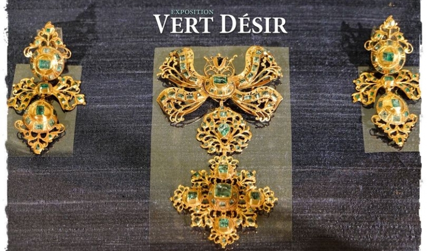 Demi-parure espagnole du XVIIè siècle © Château de Compiègne © Ph. : Thomas Cleerebaut/Province de Namur