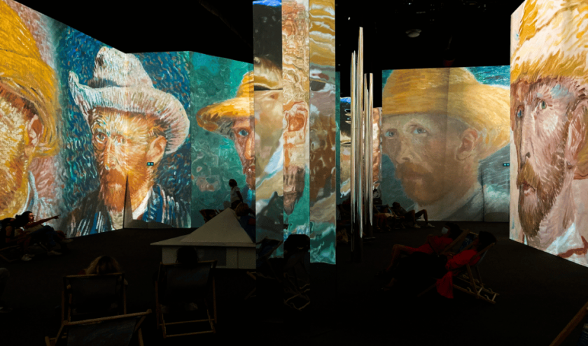 Vincent Van Gogh au coeur de ce spectacle immersif © « Exhibition Hub »