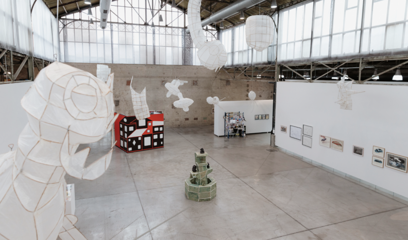 La "S" Grand Atelier - Novê Salm (vue d'exposition), BPS22, 2025 © Leslie Artamonow