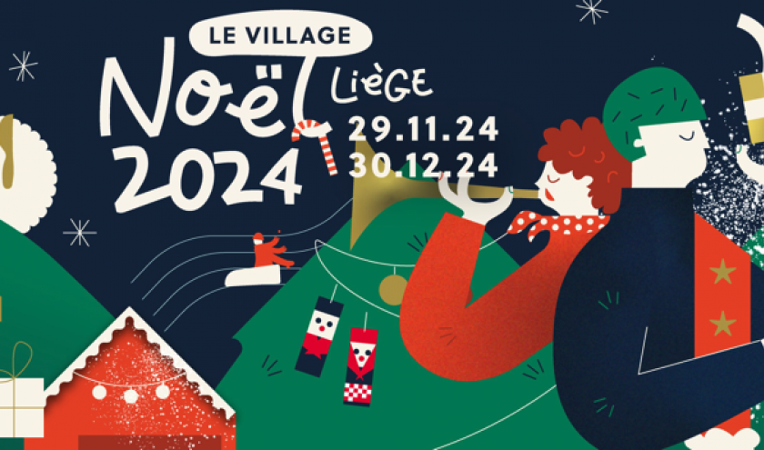 Le Village de Noël de Liège 2024