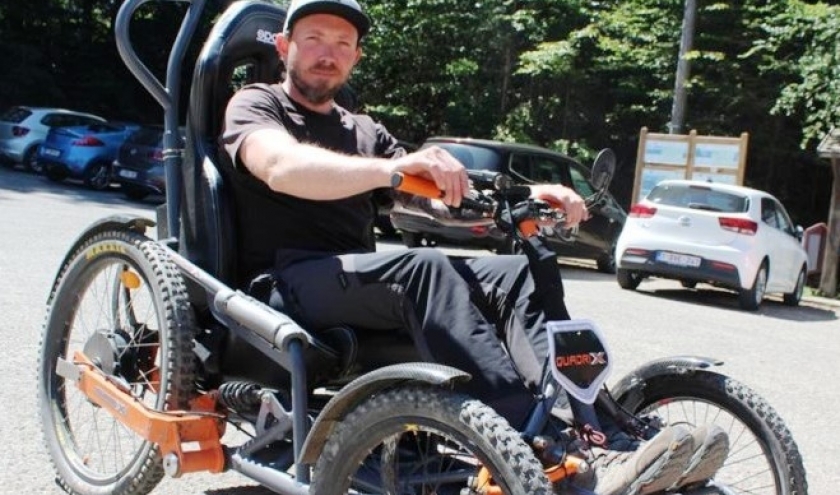 Le véhicule Quadrix pour PMR