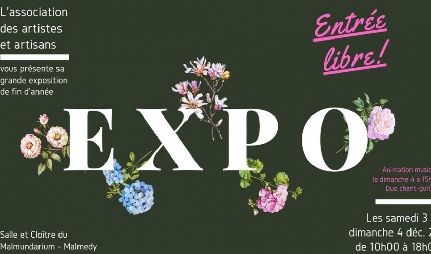 Expo 2023 des Artistes et Artisans de Malmedy et d'Ailleurs