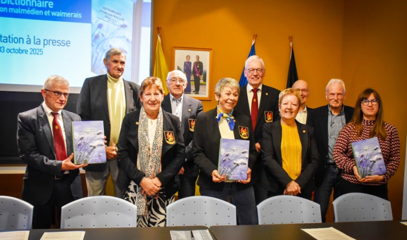 Le Royal club wallon de Malmedy n'est pas peu fier de présenter cet ouvrage. ©EDA