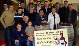 Fete du vin et de la vigne, cave du Roy et JCI