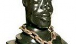Sculpture en marbre noir