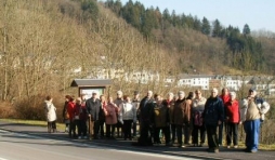 1. le groupe devant la "fenetre" sur Houffalize, a partir de la route de Liege