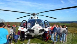 helicoptere medicalise Tohogne 2015